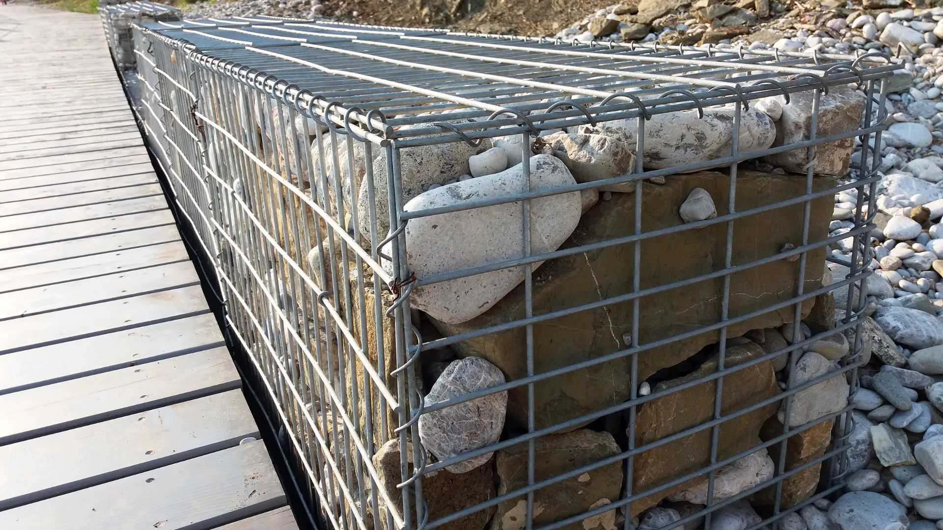 Gaviones de alambre soldado