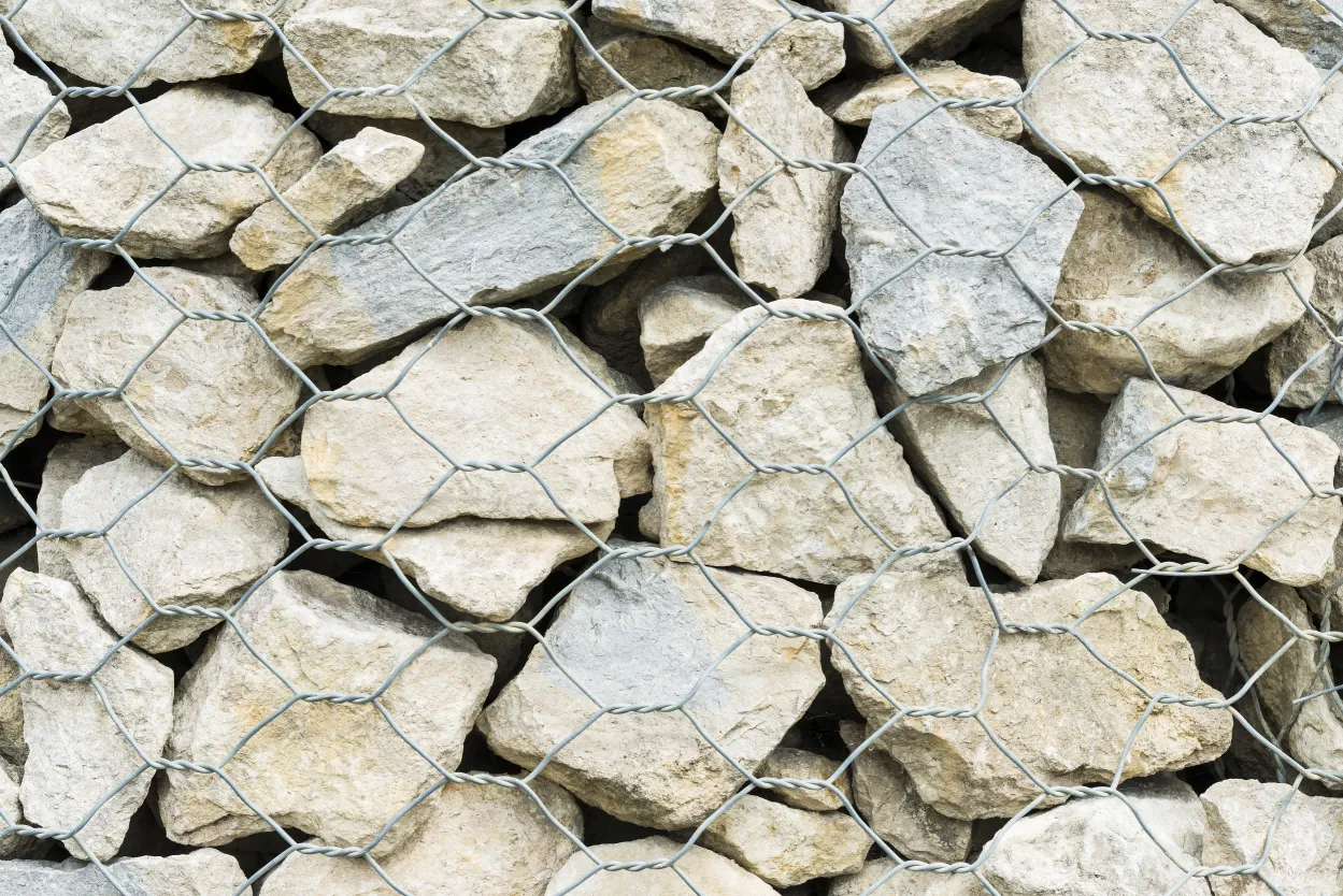 Cestas y colchones de gaviones