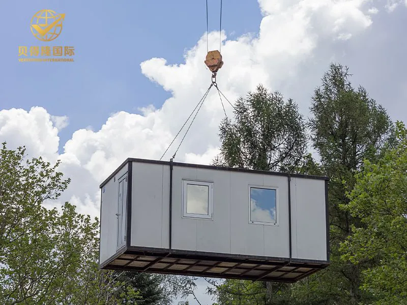 Casa contenedor pequeña prefabricada ensamblada portátil