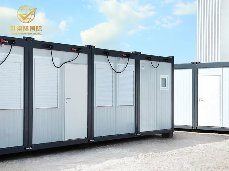 Casa contenedor pequeña prefabricada ensamblada portátil