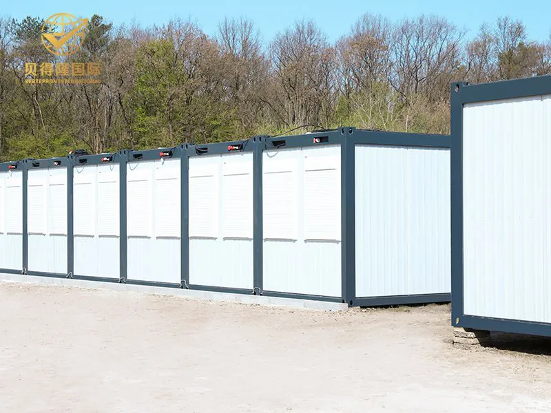 Casa contenedor pequeña prefabricada ensamblada portátil