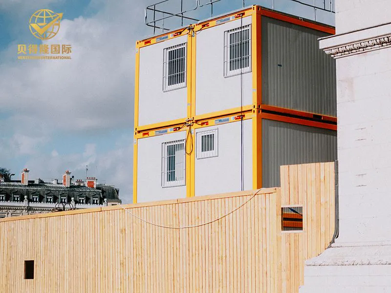 Casa contenedor pequeña prefabricada ensamblada portátil