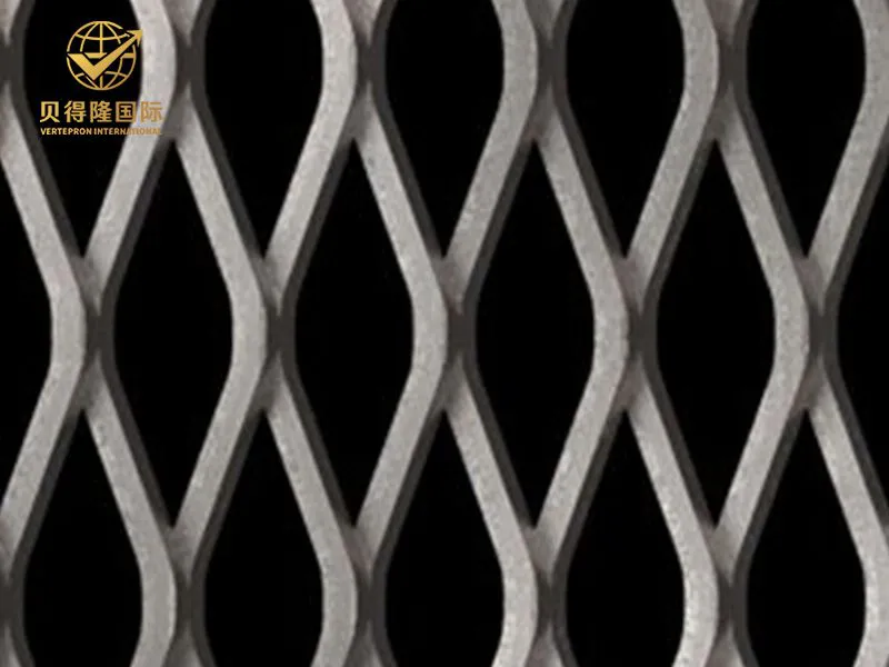 Malla metálica expandida