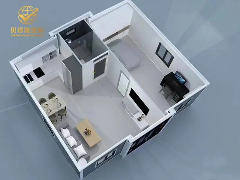 Casa contenedor expandible