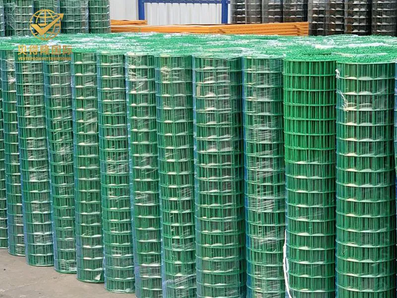 Malla soldada de PVC