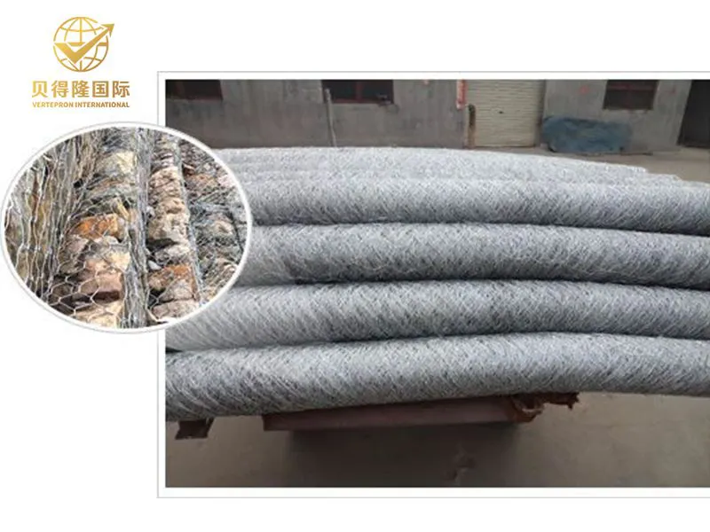 Cestas y colchones de gaviones