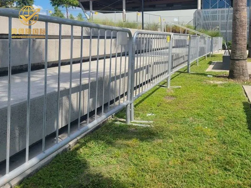 Valla de barreras de control de multitudes