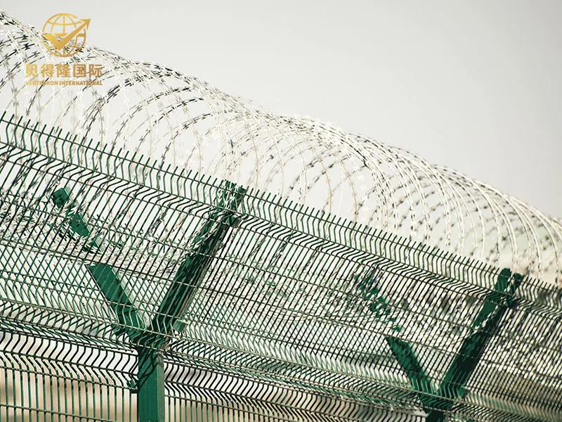 Valla de alta seguridad anti-escalada