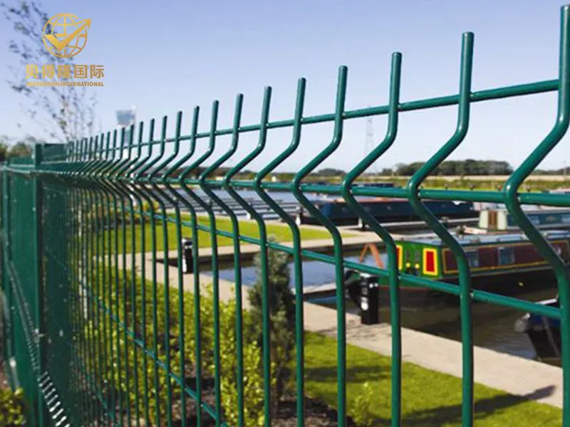 Valla curva modelo 3d