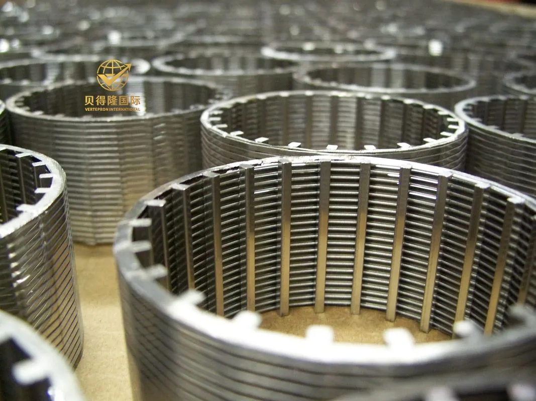 Cilindro de pantalla de alambre de cuña