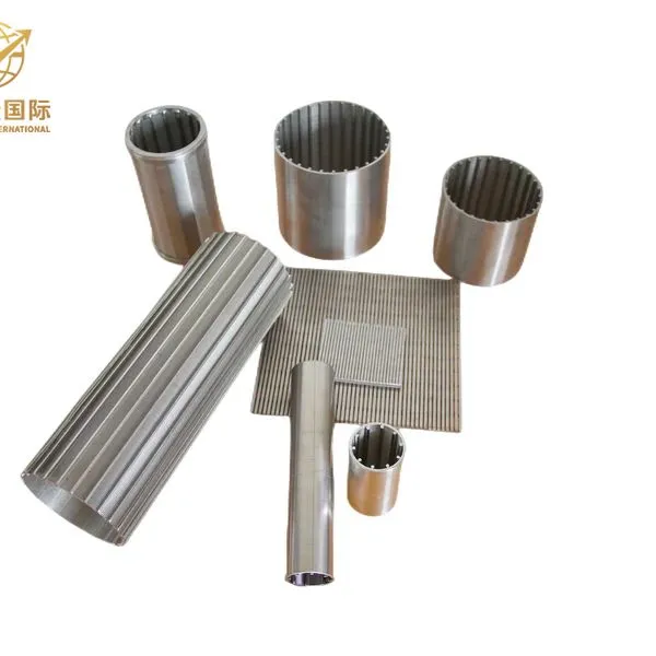 Cilindro de pantalla de alambre de cuña