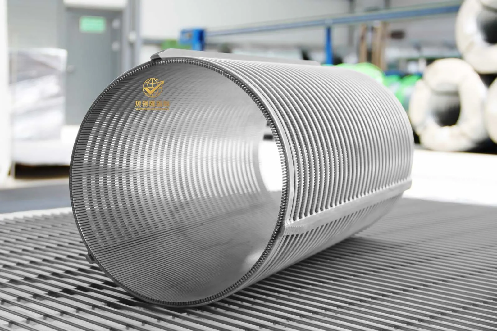 Cilindro de pantalla de alambre de cuña