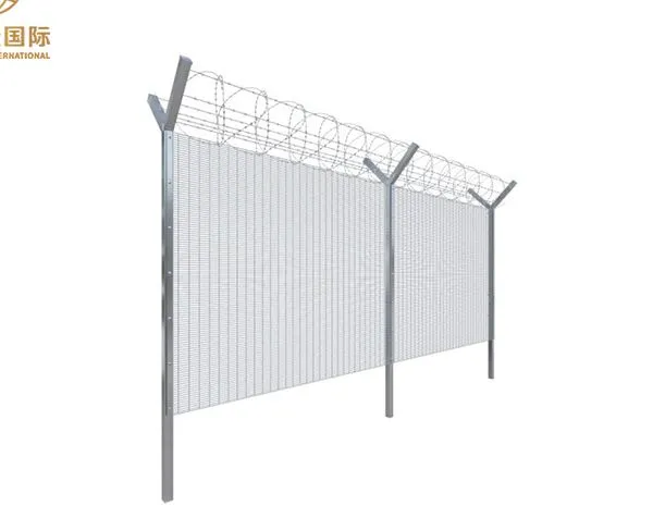 Valla de seguridad del aeropuerto