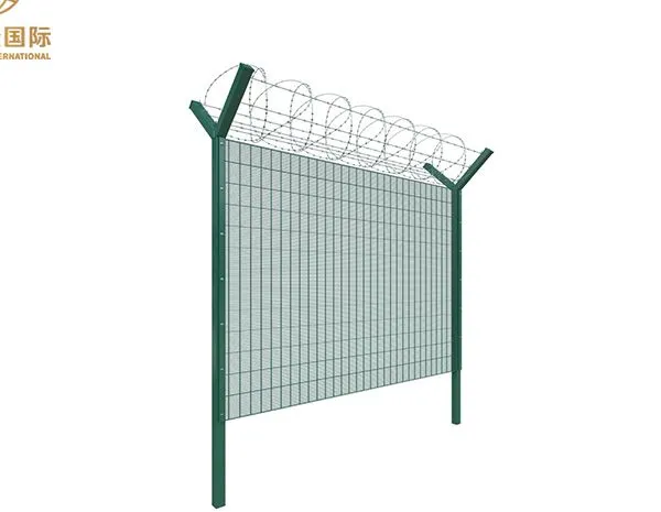 Valla de seguridad del aeropuerto