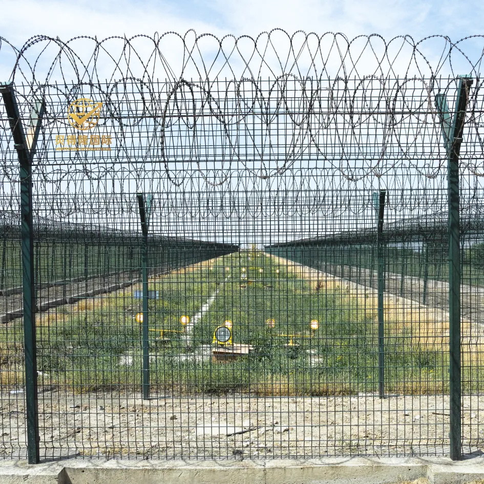Valla de seguridad del aeropuerto